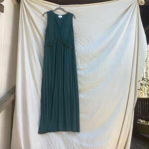 Soma Weekend green Maxi Dress, size XL